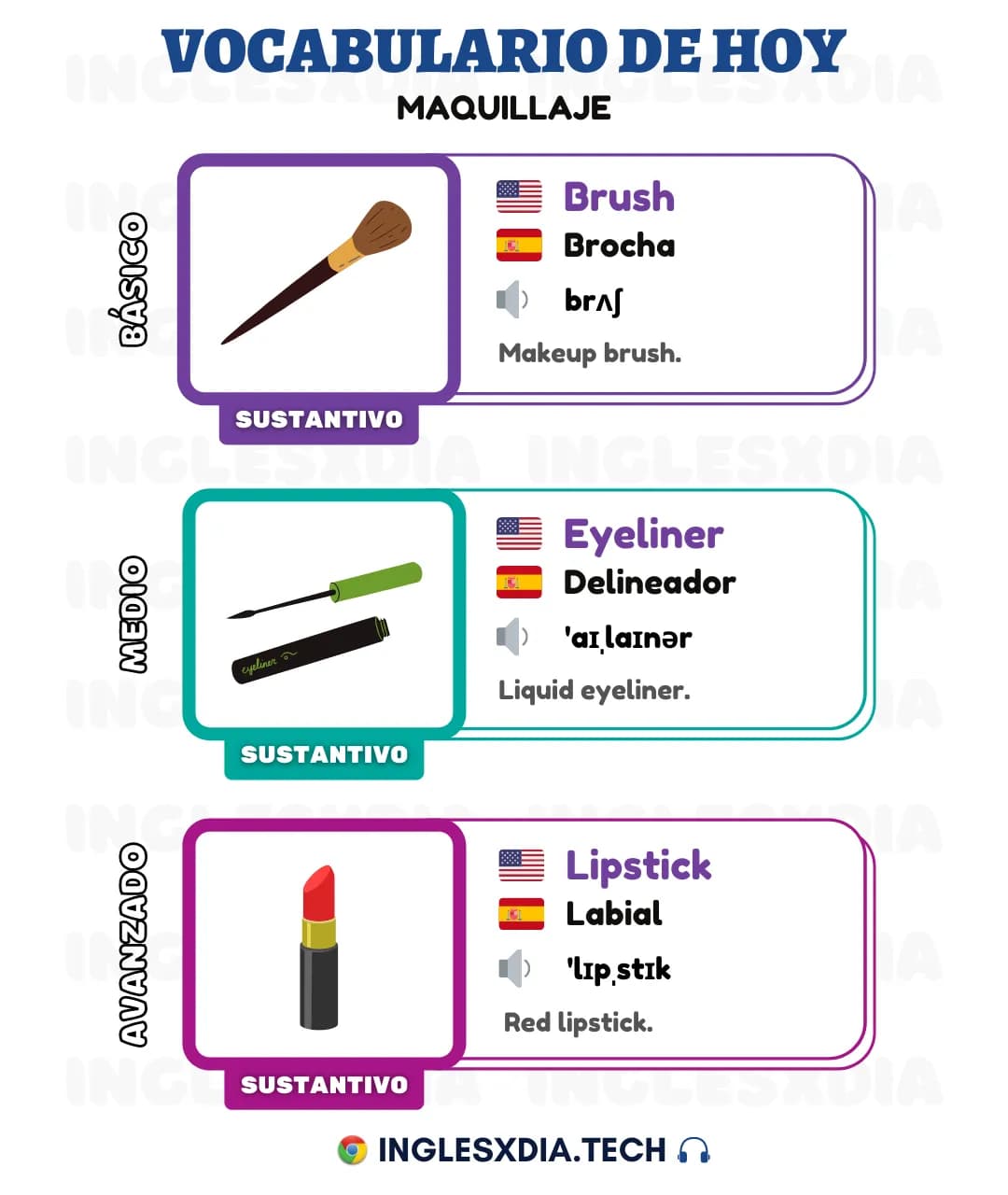 Palabras en inglés día 22