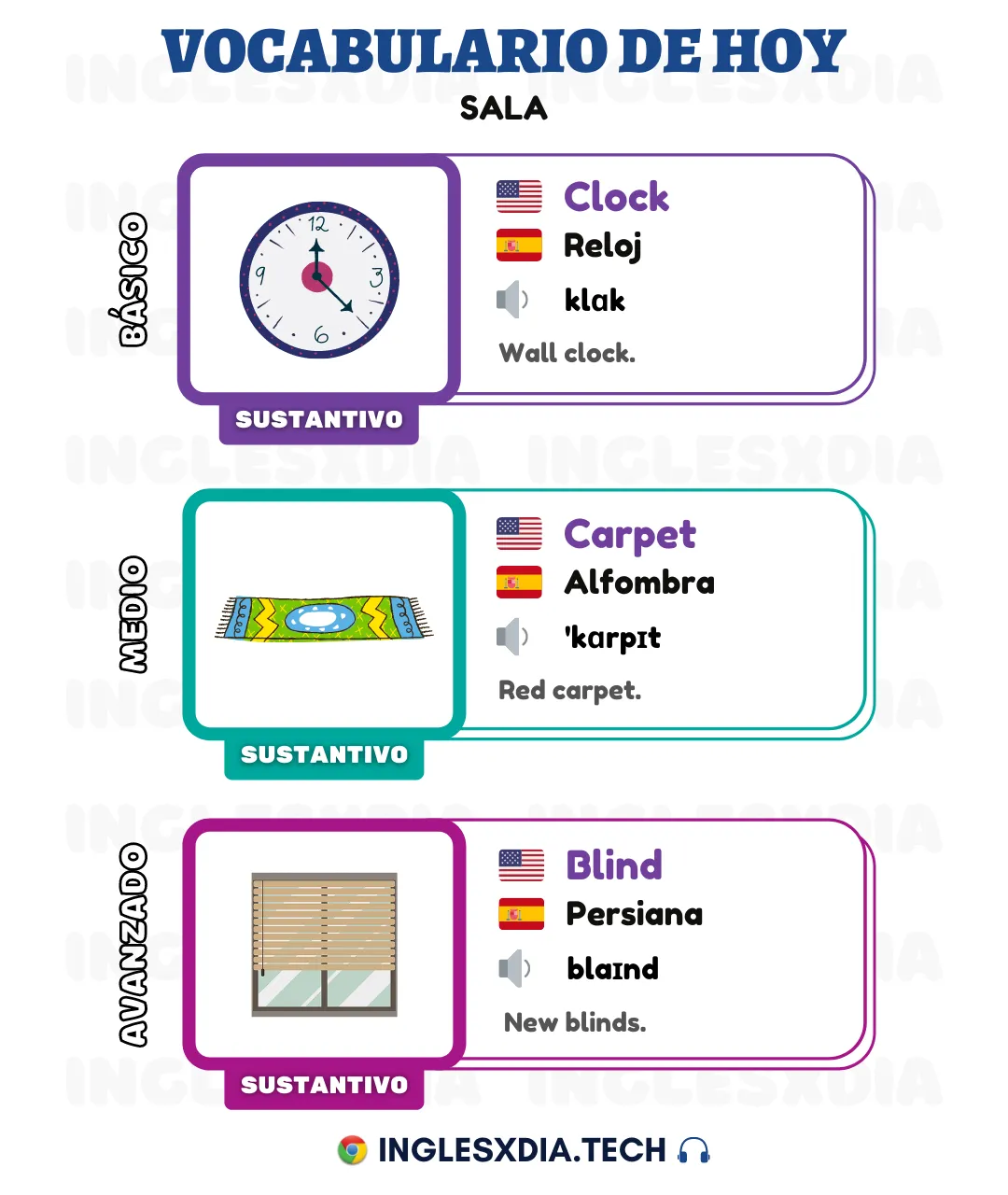 Palabras en inglés día 27