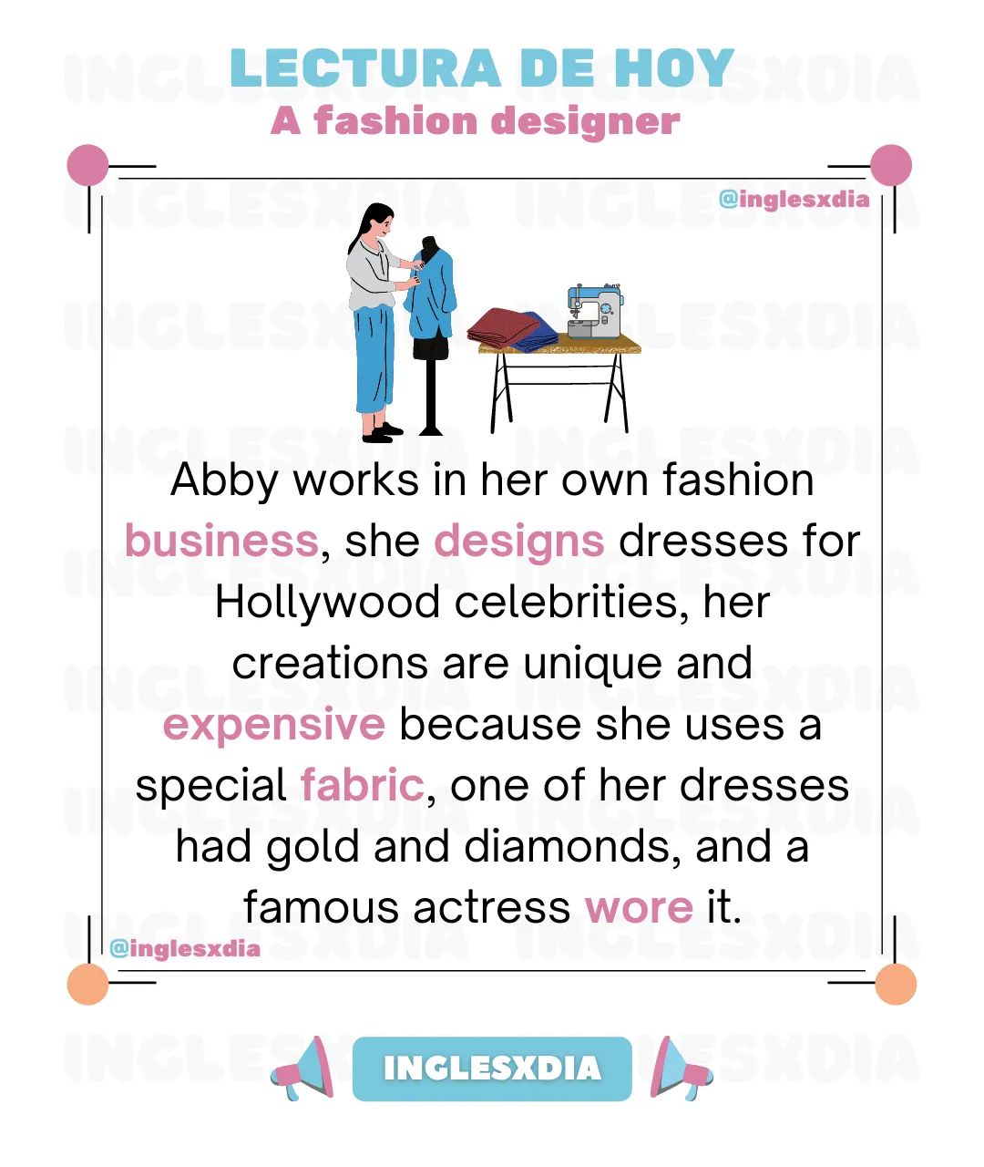 A fashion designer (405)