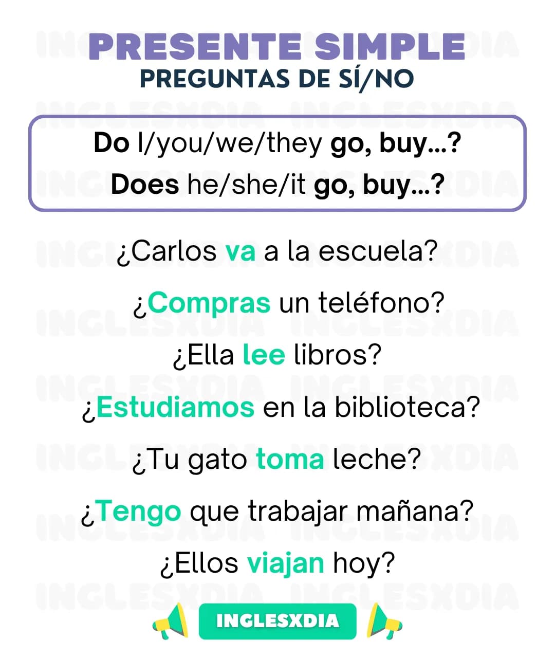 Preguntas en presente simple (839)
