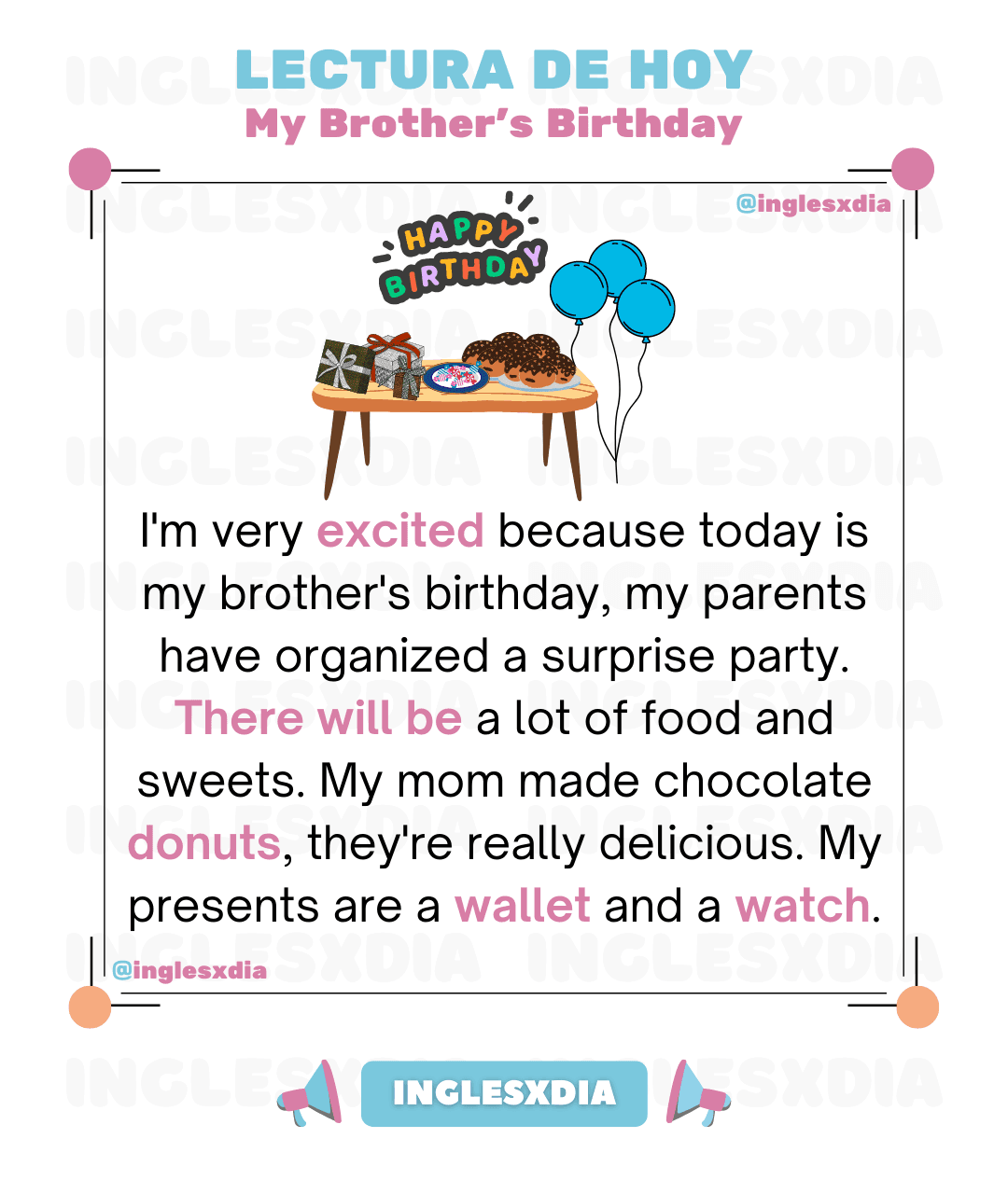 My Brother's Birthday