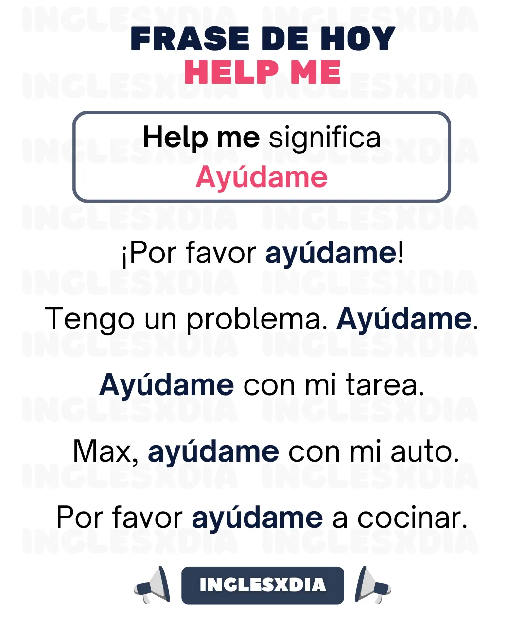 Oraciones con Help me (950)