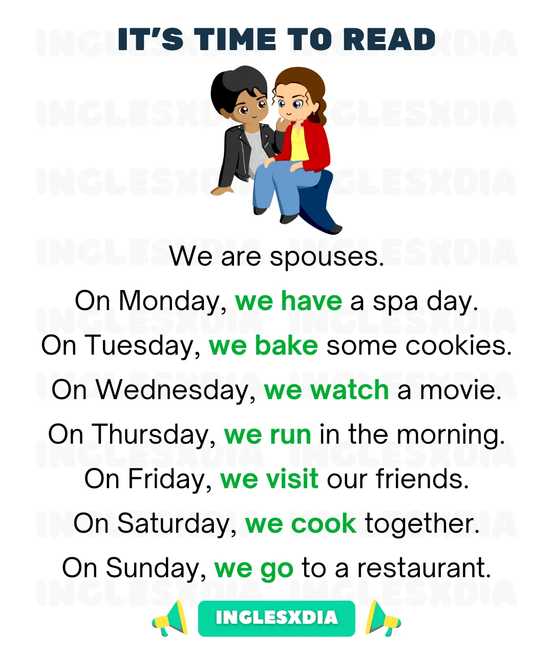 Spouses' routine