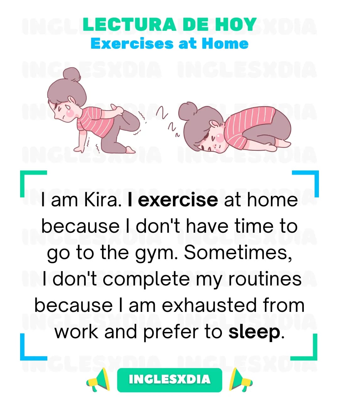 Exerc﻿ises at Home