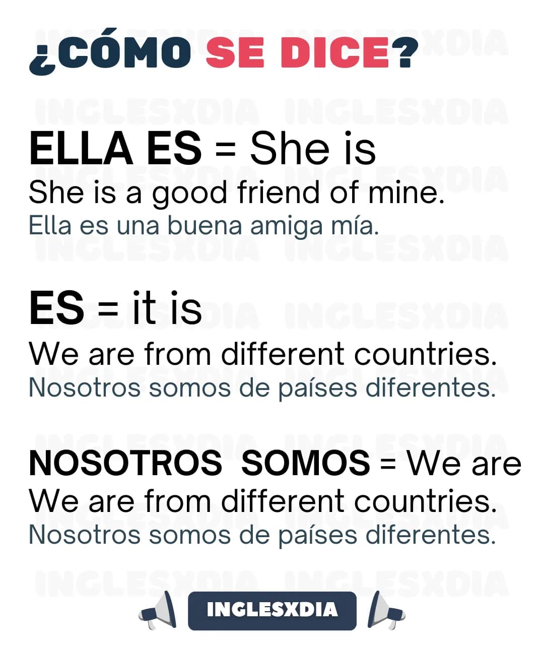 Tiempos verbales del verbo To Be (2286)
