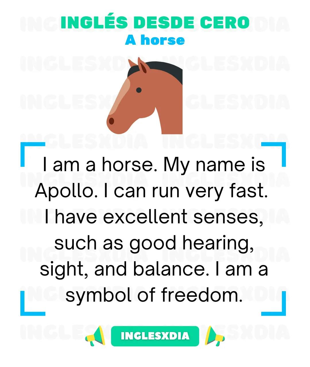 Curso de inglés en línea: Lectura básica · I am Apollo