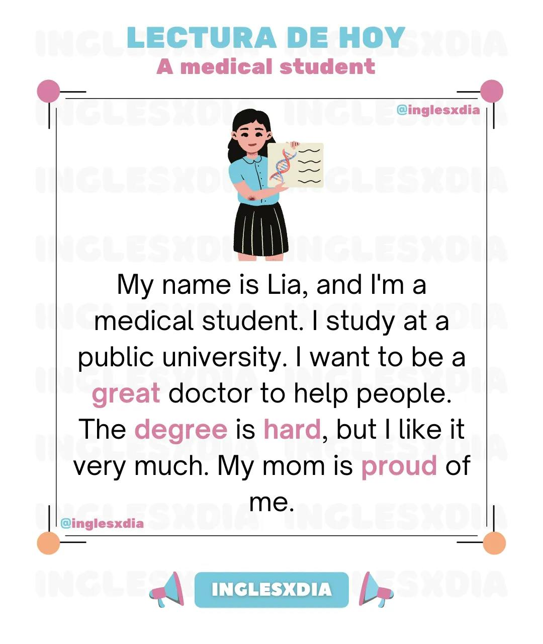 A medical student