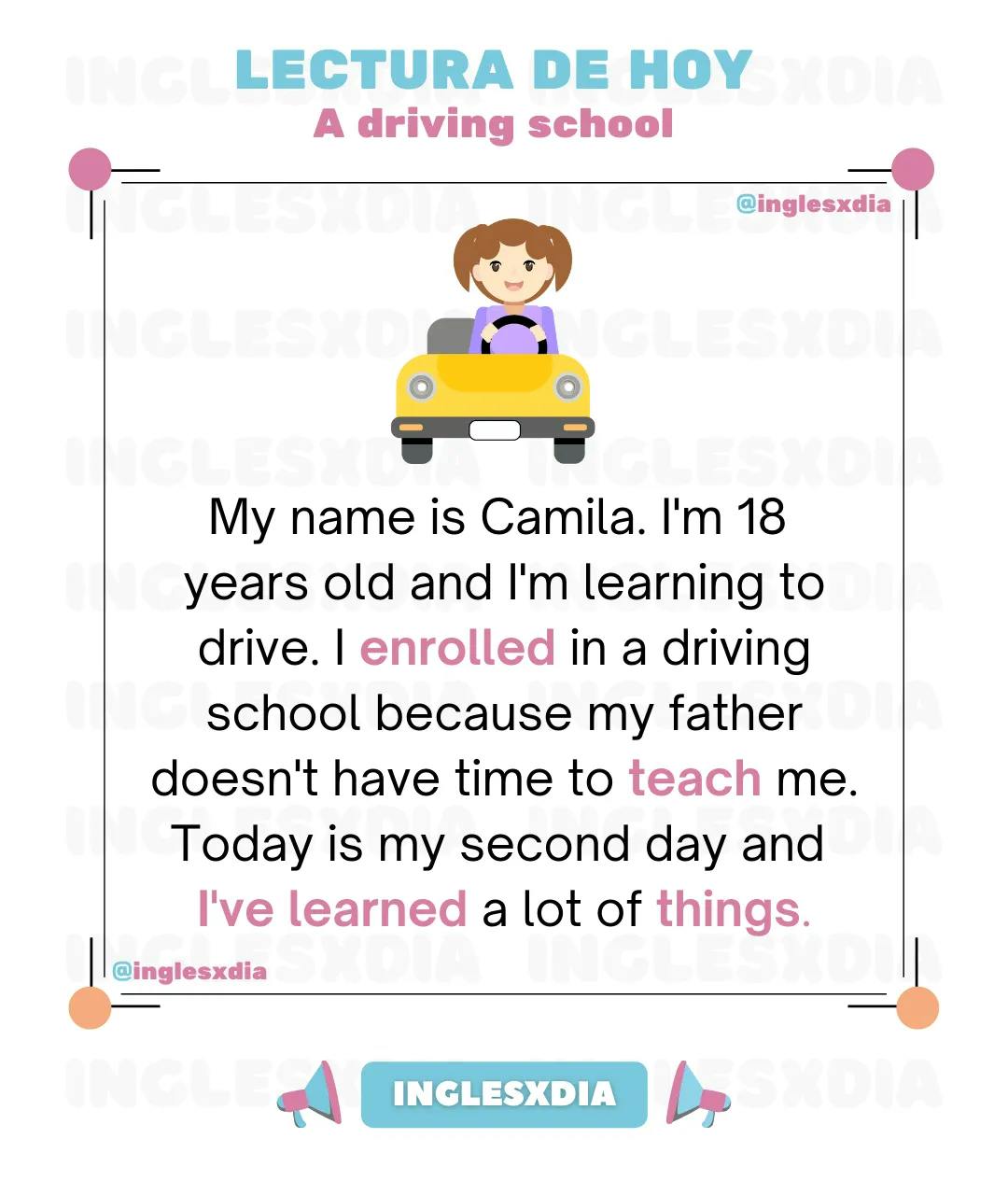 A driving school