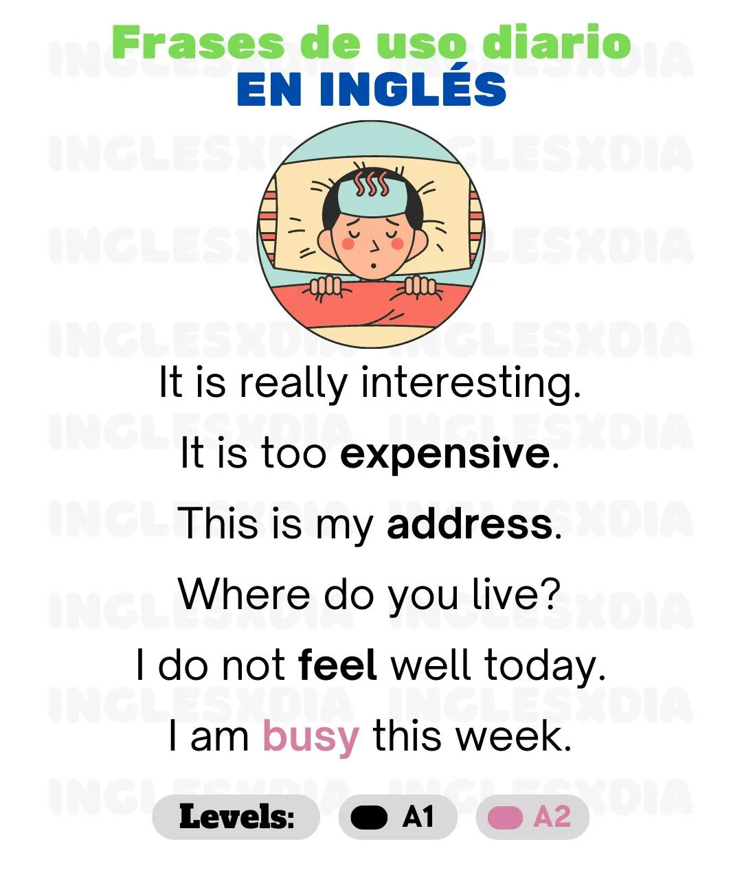 Curso de inglés en línea: frases en inglés de uso diario · It is really interesting ...