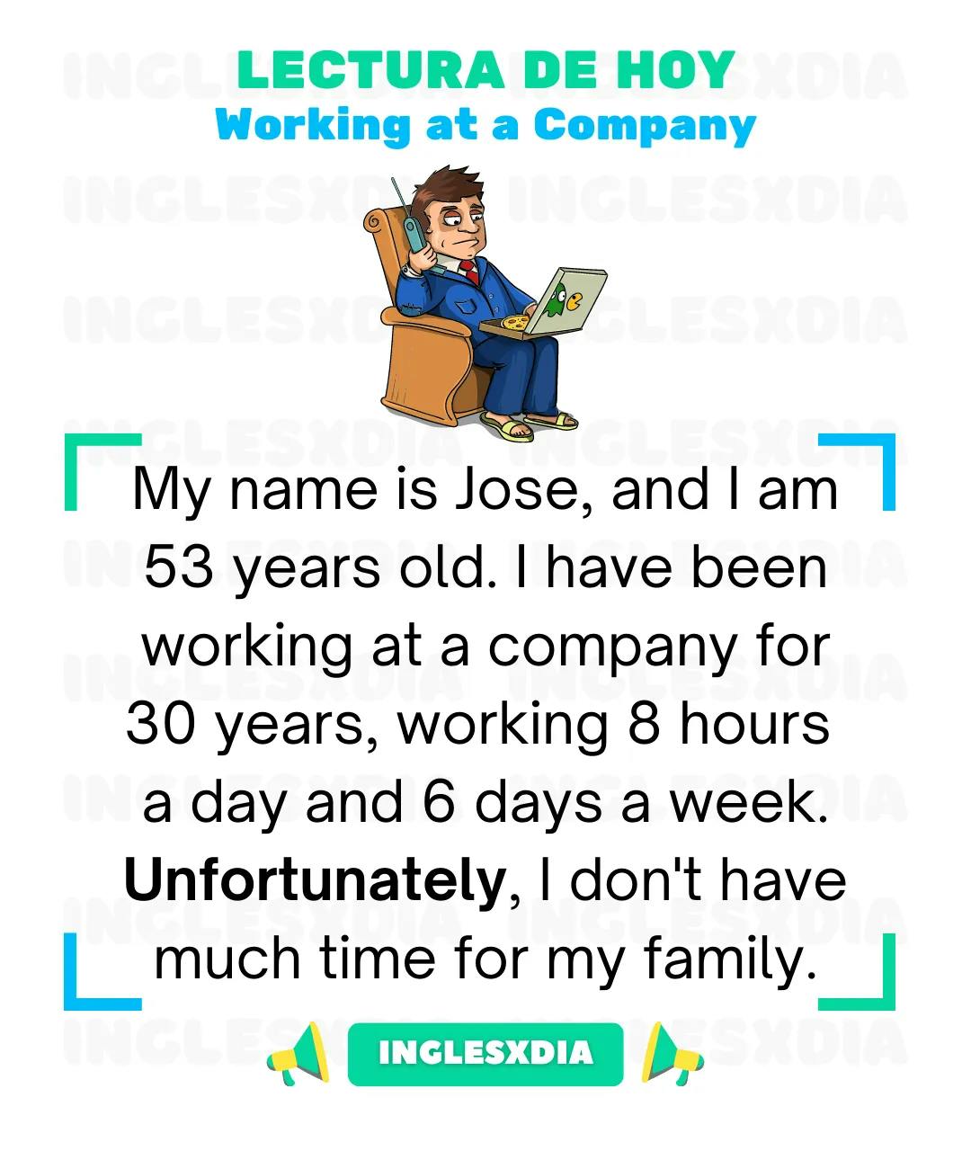 Working at a Company