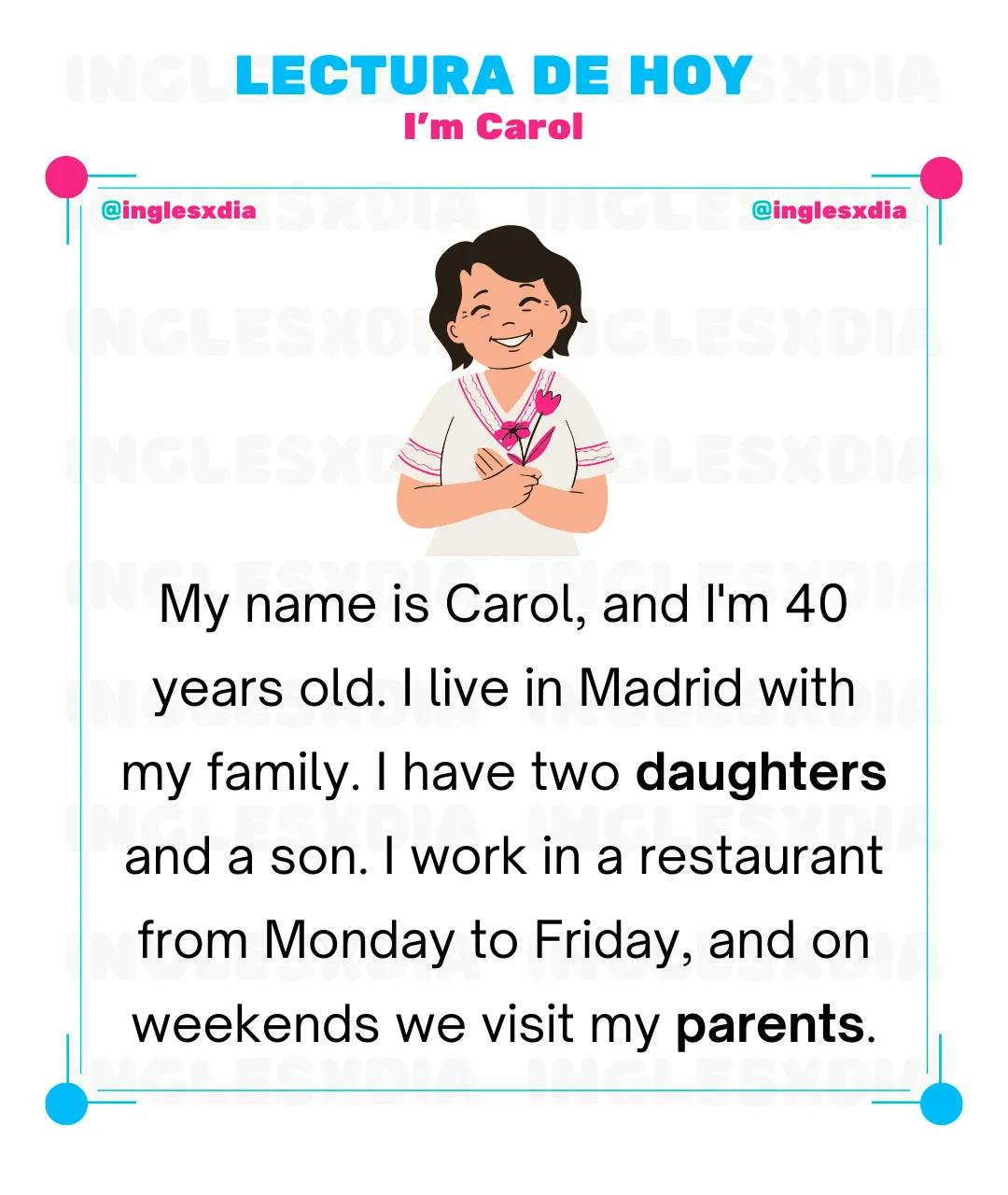 I'm Carol