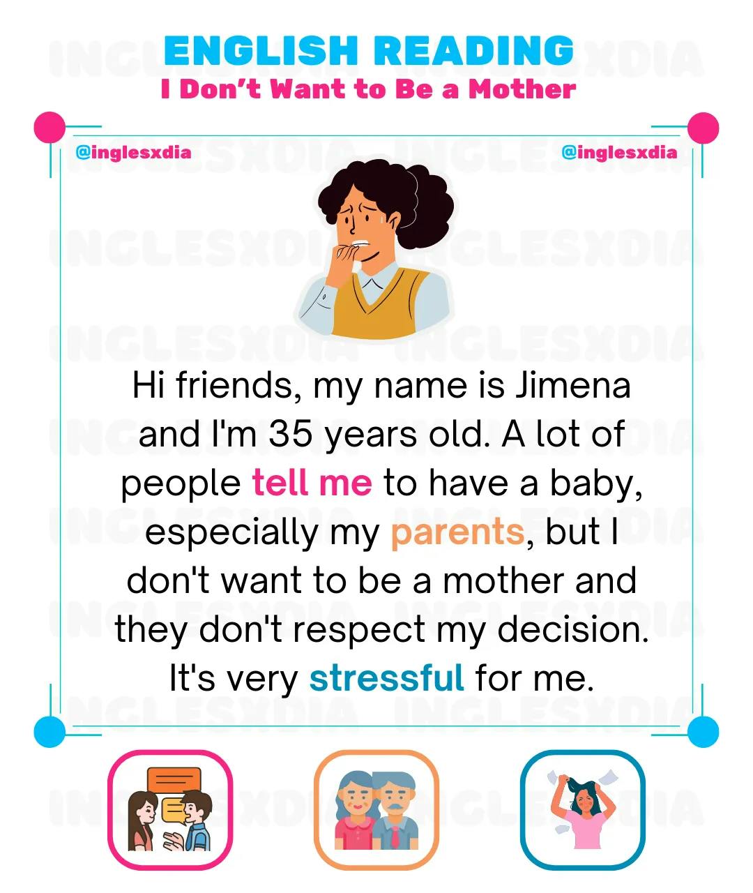 I Don't Want to Be a Mother