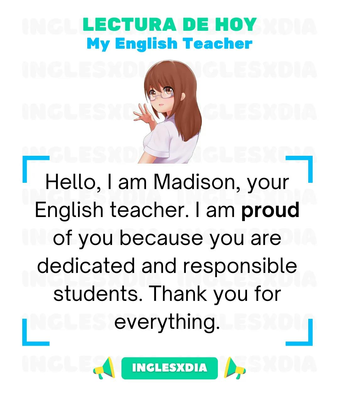 My English Teacher