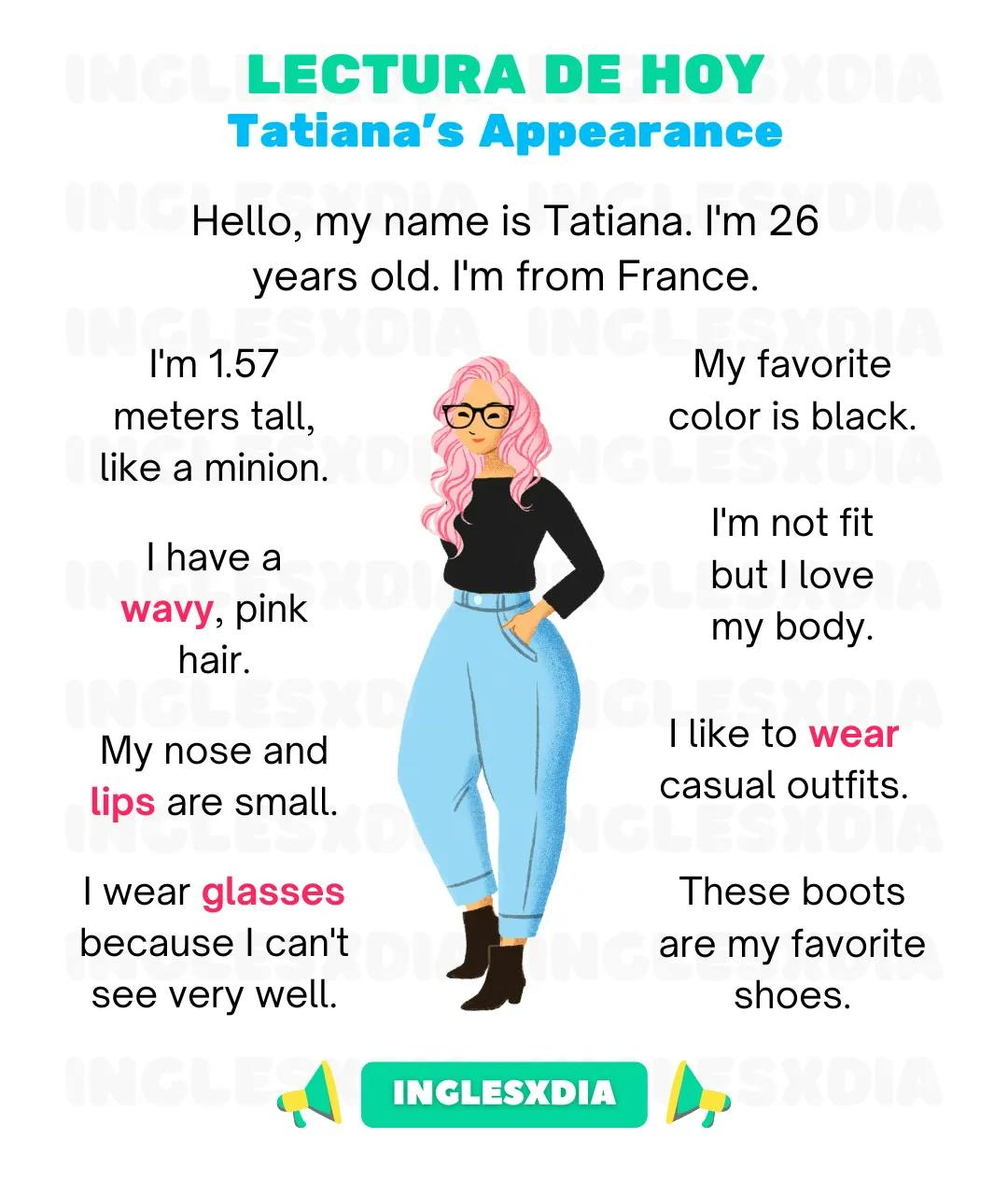 Tatiana's Appearance